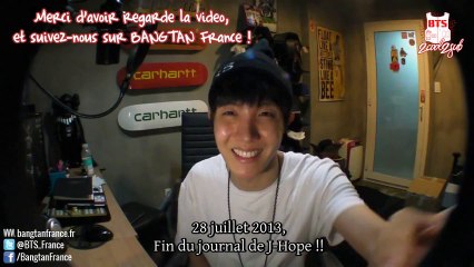 [VLOG] 130728 | BANGTAN: J-Hope (VOSTFR)