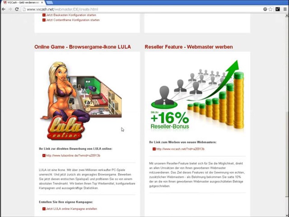 Mache dein Internet zur Geldmaschine!