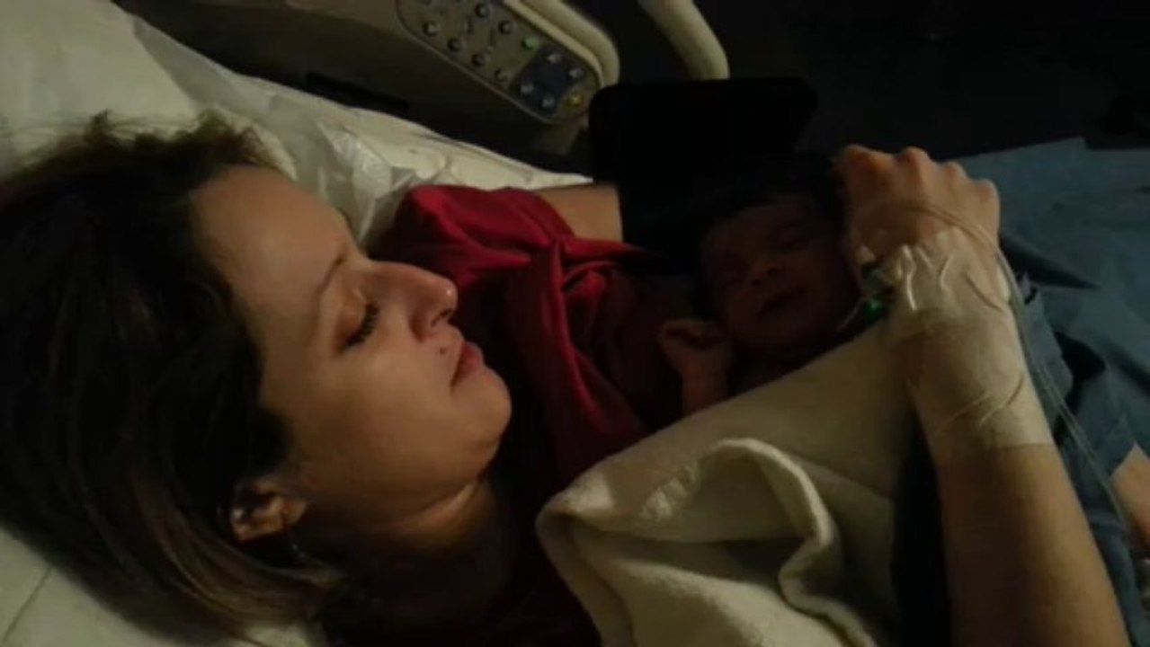 Première minute de vie