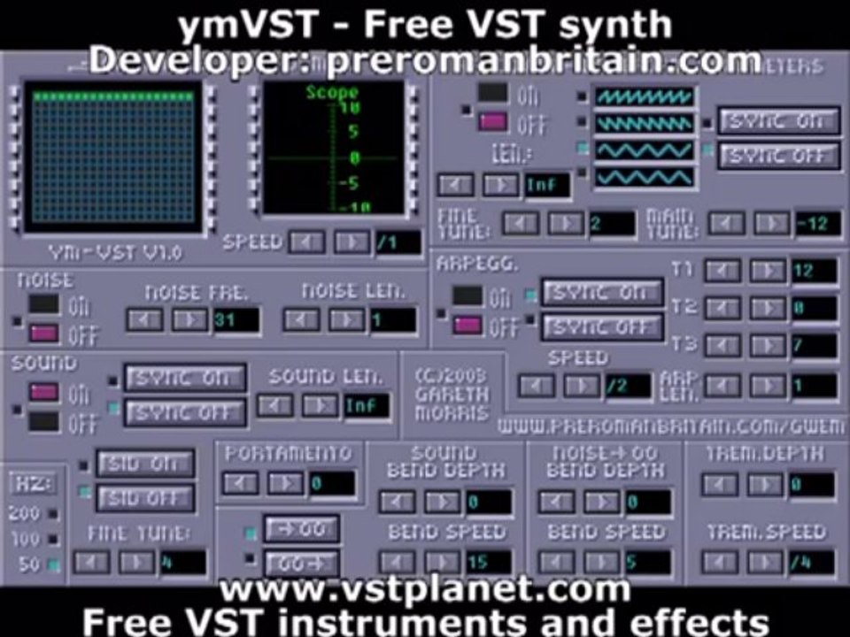 ymVST - Free VST synth - vstplanet.com