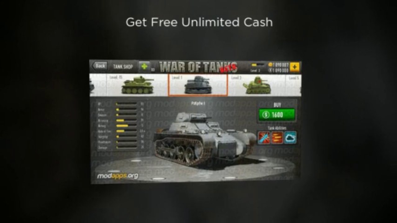 War of Tanks Hack - How to Get Unlimited Gold and Cash?
