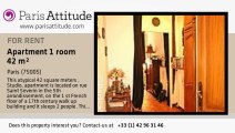 Studio Apartment for rent - Quartier Latin/St Michel, Paris - Ref. 114