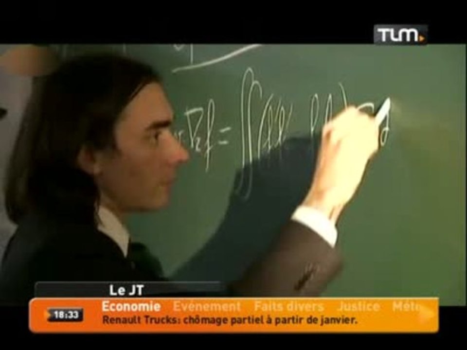 Cédric Villani entre à l'Académie des Sciences