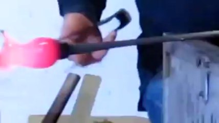 Glass Blowing Horse In Minutes...!!