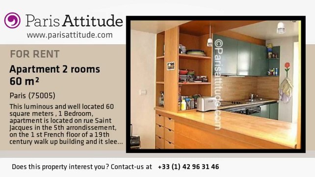 1 Bedroom Apartment for rent - Panthéon/Sorbonne, Paris - Ref. 2454