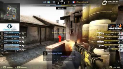 CLAN MYSTIK vs NINJA IN PYJAMAS - Finale fragbite master - Inferno