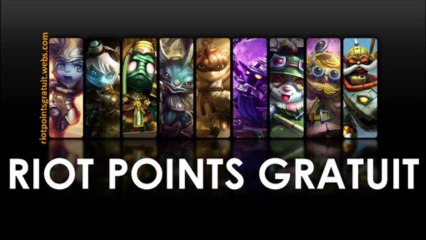 Générateur de Riot Points Gratuit v2.1 Nouveau - Décémbre 2013