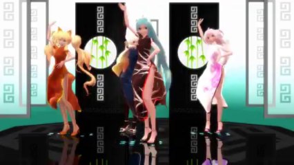 [MMD] China cyber @ i love you  TDA,s [HD]