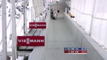 Korean bobsled crashed in Lake Placid