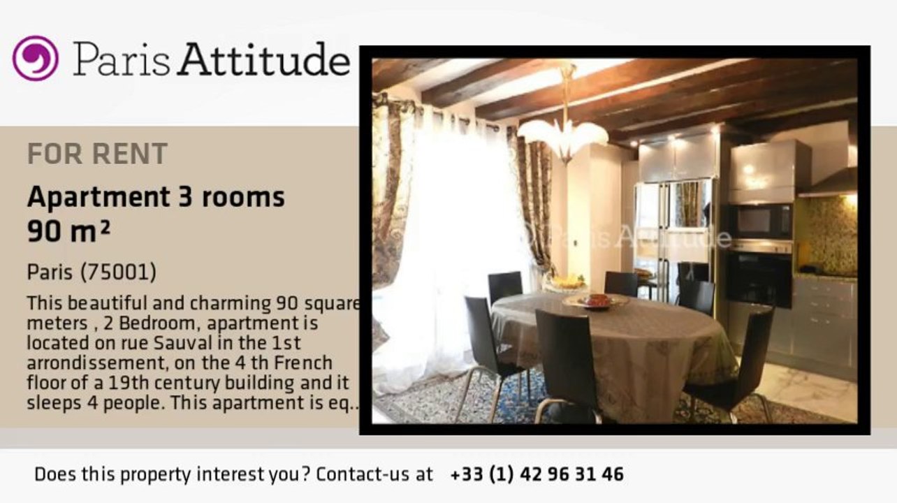 2 Bedroom Apartment for rent - Châtelet, Paris - Ref. 8560