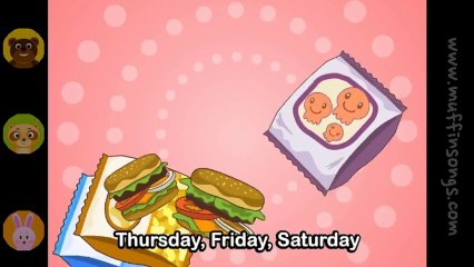 Nursery Rhymes & Children Songs - Day of the week
