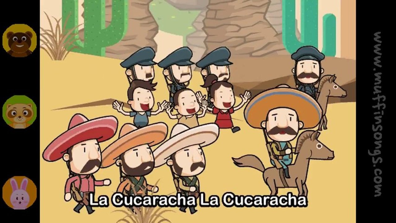 Nursery Rhymes & Children Songs - La Cucaracha