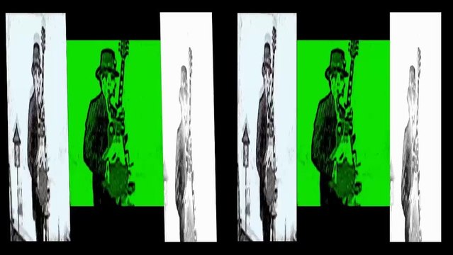 Pim Zond - Depths of Doom 3D GUITAR VIDEO - Prelude to Black Cat noise rock jazz metal