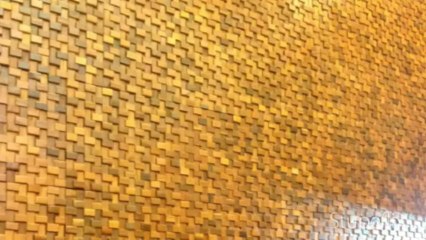 Nghệ thuật mosaic  gỗ - Sự lựa chọn tinh tế trong kiến trúc nội thất