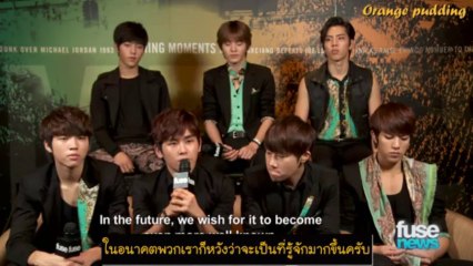[Thai sub]Fuse TV - Infinite 'One Great Step Tour & International Fans'