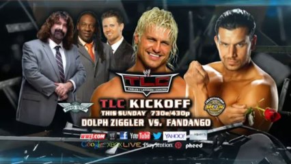 Don't miss the WWE TLC_ Tables, Ladders, and Chairs Kickoff -This Sunday!