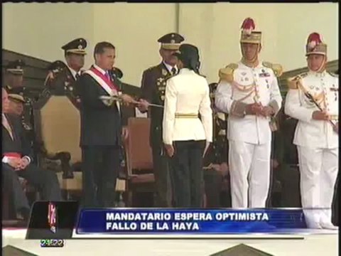 Ollanta Humala confía que fallo de la Corte de La Haya será a favor del Perú