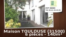 A vendre - maison - TOULOUSE (31500) - 6 pièces - 140m²