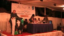 Justice (r) Wajihuddin Ahmed Addressing Seminar : Human Rights..Myth or Reality  Dec 9th 2013 at Karachi Press Club