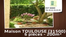 A vendre - maison - TOULOUSE (31500) - 6 pièces - 200m²