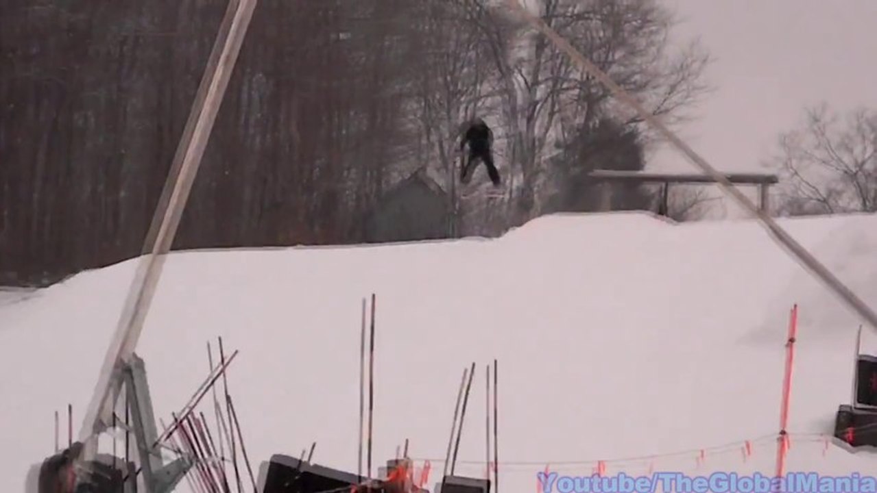 Skiing Jumps At Jiminy Peak