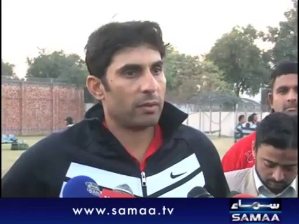 Misbah terms Pakistan's performance satisfactory