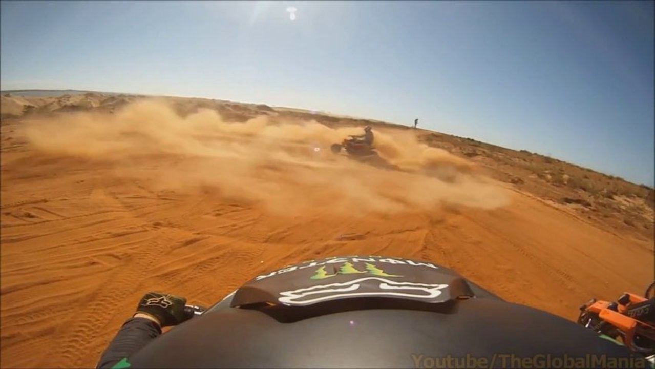 GoPro HD:  The Big Wheelie Quad Accident