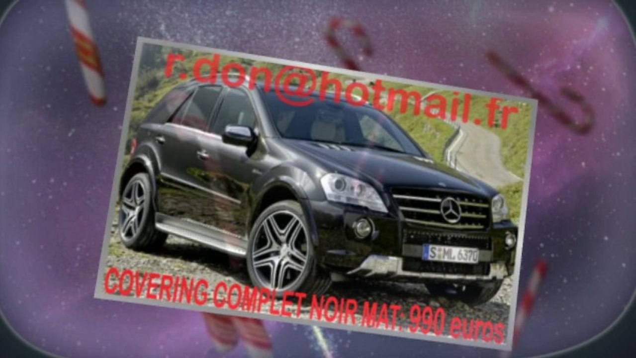 Mercedes ML noir mat, Mercedes ML noir mat noir mat, Mercedes noir mat, Mercedes ML noir mat Covering noir mat, Mercedes ML noir mat peinture noir mat, Mercedes ML noir mat