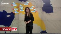 Barzani iftiharla sunar: Kürdistan hava durumu!