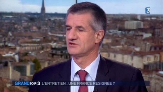 Jean Lassalle, invité du Grand Soir3 sur France3 - 121213