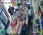 Robbery caught in camera in Kuwait 08/12/2013