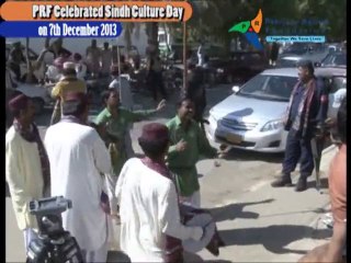 Pakistan Relief Foundation Celebrated Sindh Culture day on 07 & 08 December 2013