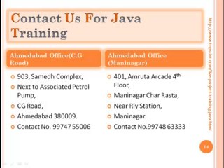 Hands-On Java Live Project Training in Ahmedabad 🚀