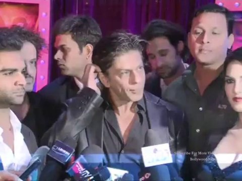 Shah Rukh Khan attends Special Screening of Sunny Leone 's Film - Jackpot