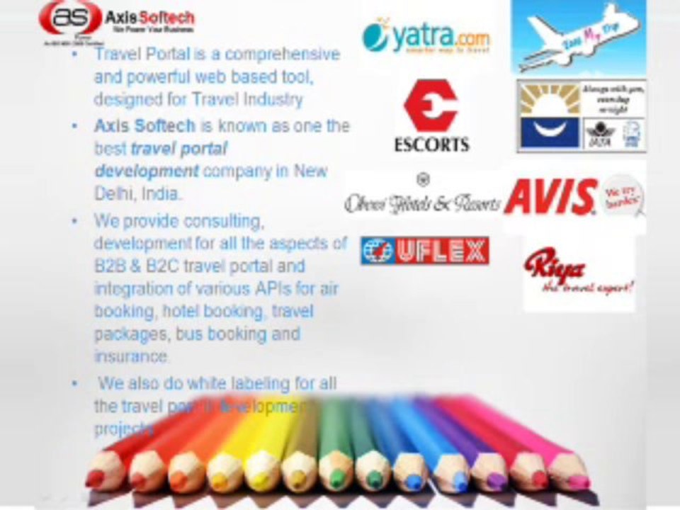 Travel Portal Software Development, Travel Portal Development company - Axis Softech