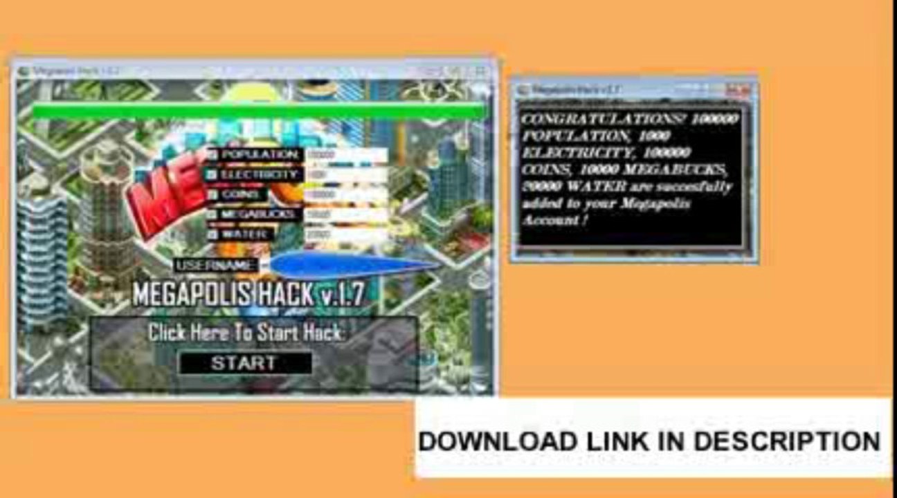 Megapolis Cheat Hack Tool