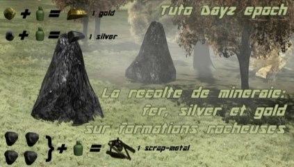Recolte du mineraie sur dayz epoch