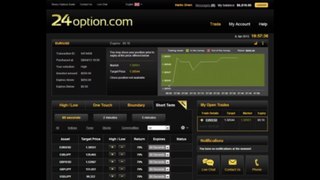 24option Demo Account - How To Make Money With Binary Options - Tutorial
