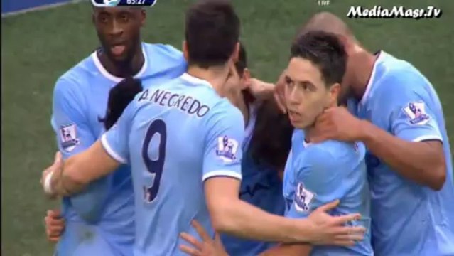 هدف مانشستر سيتي الرابع في أرسنال - الأسبوع 16 - 14/12/2013