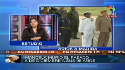 Los restos de Nelson Mandela llegan a Qunu