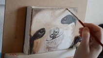 Time Lapse Speed Painting - Sloth (in Oil)