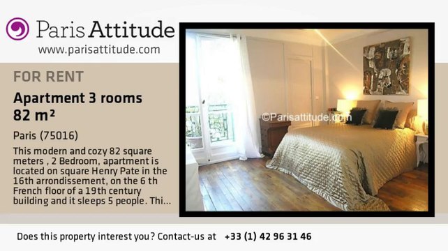 2 Bedroom Apartment for rent - Mirabeau, Paris - Ref. 6328