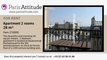 1 Bedroom Apartment for rent - Poissonnière, Paris - Ref. 7294