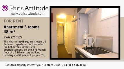 2 Bedroom Apartment for rent - Batignolles, Paris - Ref. 6647