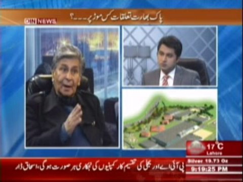 Zavia (Pak Bharat Taluqat Kis Mor Per ..???) 14 December 2013 Part-1