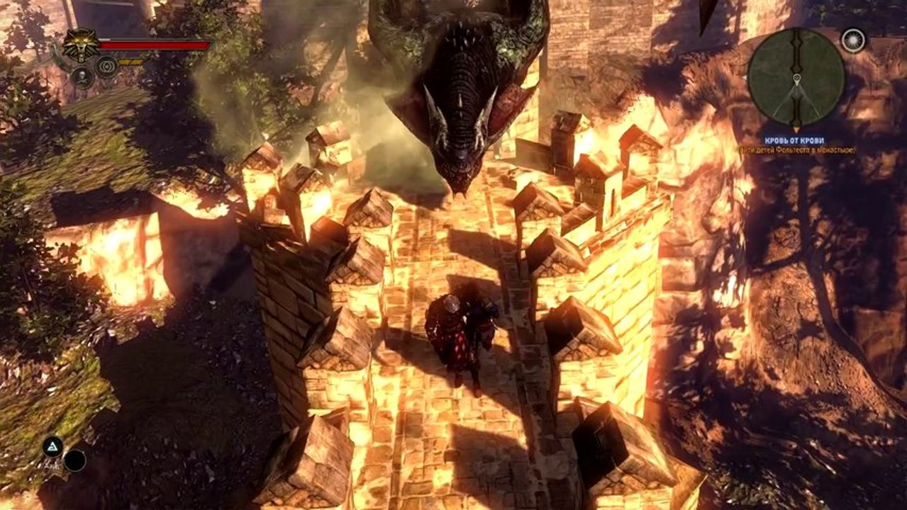 Прохождение игры 'Ведьмак 2', часть 5