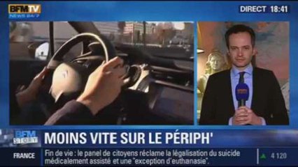 BFM Story: la baisse de la vitesse sur le périphérique: est-ce une bonne idée ? - 16/12
