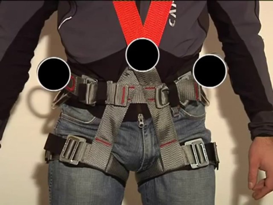 CBHS tutoriel pour la mise en place du harnais antichute suivant les différents types existants EN361 EN358 EN813