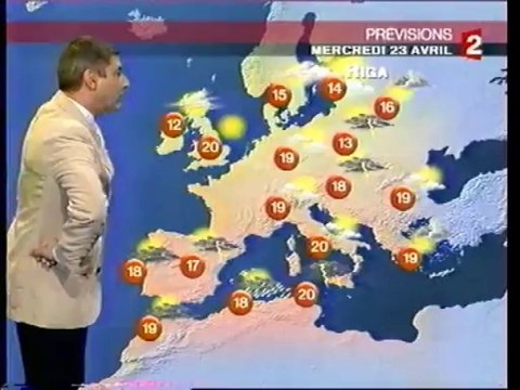France 2 22.04.03.,3 Pubs,2 B.A.,JT Nuit,Météo,Histoires Courtes,Johnny J-60,cd'aujourd'hui