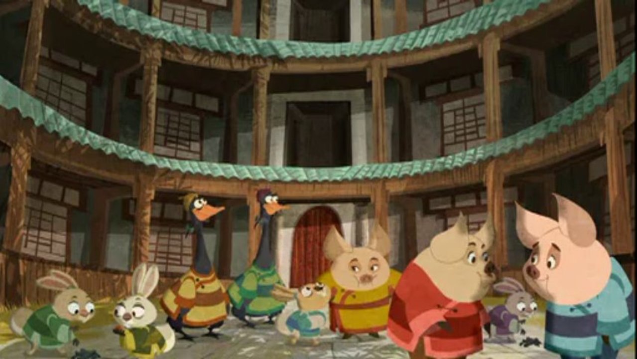 KUNG FU PANDA  SEKRETY POTEZNEJ PIATKI dubbing pl